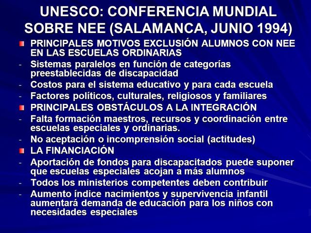 Conferencia Mundial de Salamanca