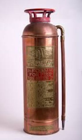 fire extinguisher by French C. Hopffer