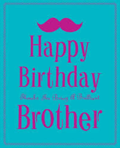 My Brother was Born.