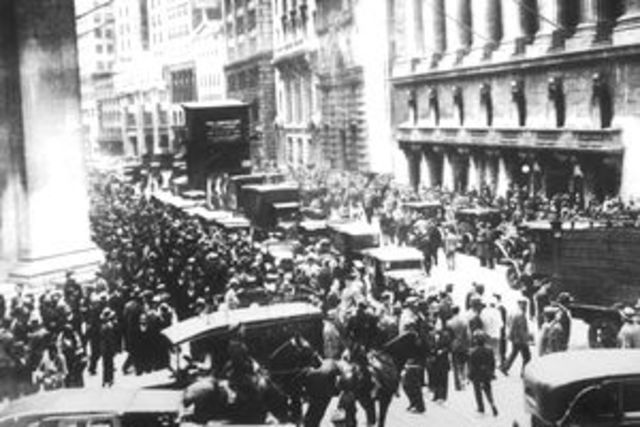 Stock Market Crash: The Great Depression Begins
