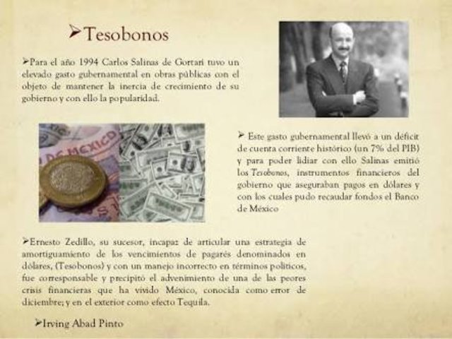 MARZO 1 1994 TESOBONOS