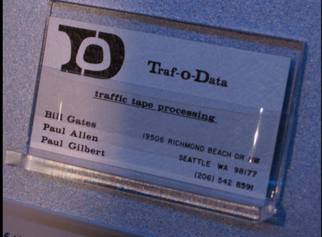 Gates Starts Traf-O-Data