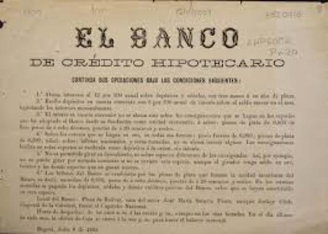1883, FUNDACION BANCO DE CREDITO HIPOTECARIO