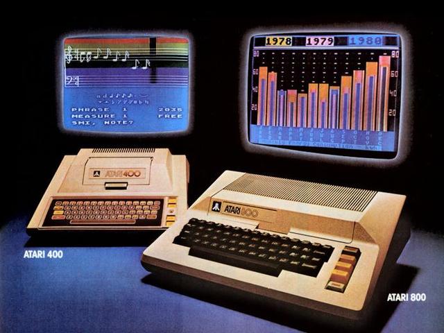 Atari 400 and 800.