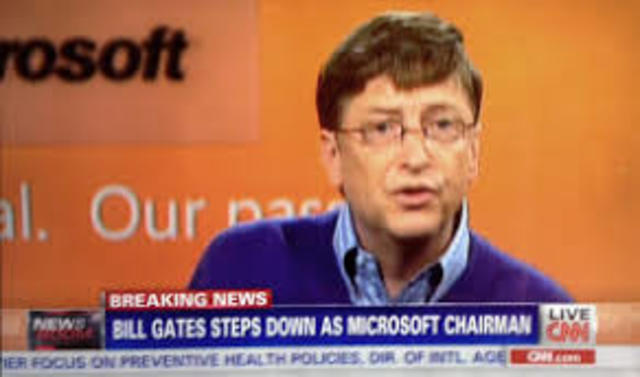 Bill Gates Steps Down in Microsoft