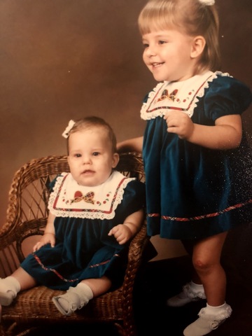 Major Event 1:  Became a Big Sister (Stage:  Autonomy vs Shame and Doubt)