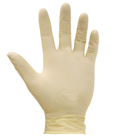 Latex surgical gloves introduced
