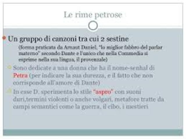 Dante tra vita politica e poesia.