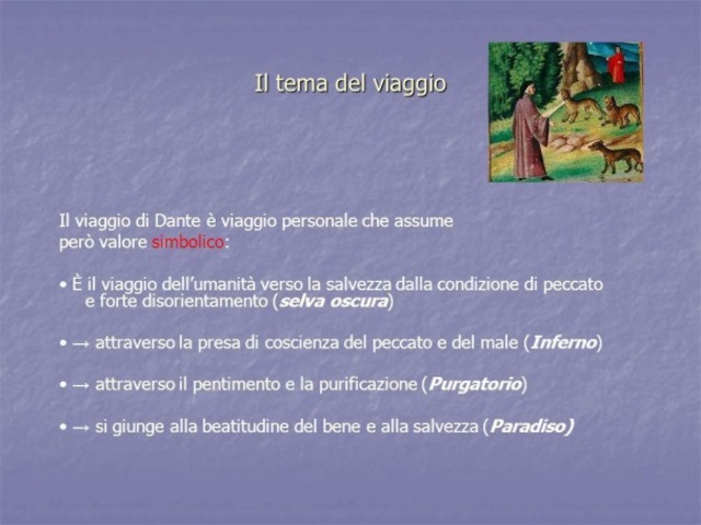 Le prime due cantiche