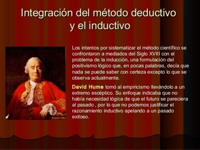 DAVID HUME método científico