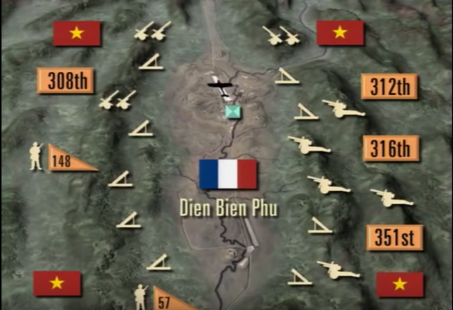 Dien Bien Phu is overrun by the Vietminh