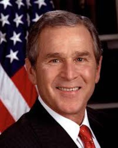 George W. Bush wins first term as president