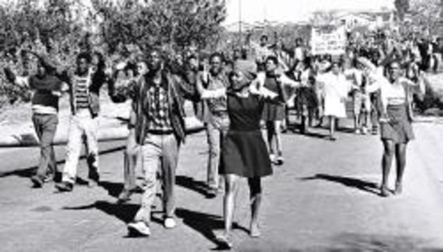 The Soweto Uprising in South Africa