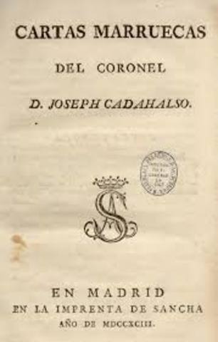 Se publican postumámente las Cartas Marruecas de Cadalso.
