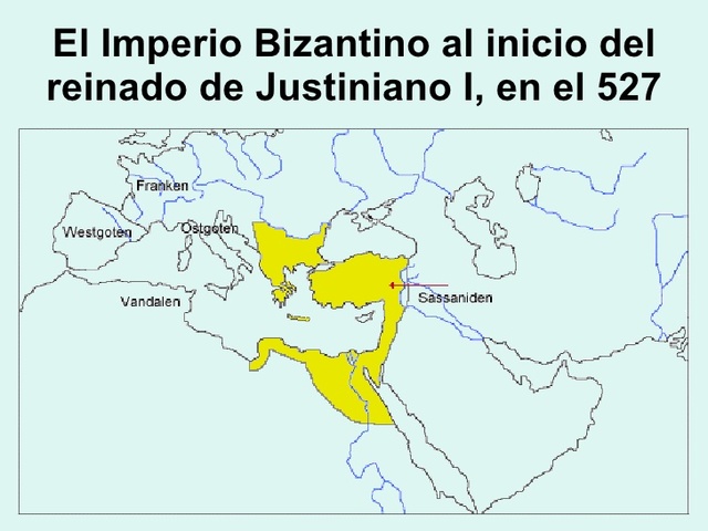 Comienzo del imperio Justiniano