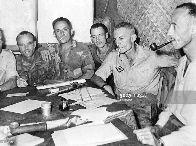 Dien Bien Phu is overrun by the Vietminh