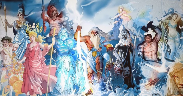 Mitologia Grega - Batalha dos Titãs vs Zeus