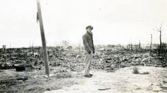 Fat Man Dropped on Nagasaki