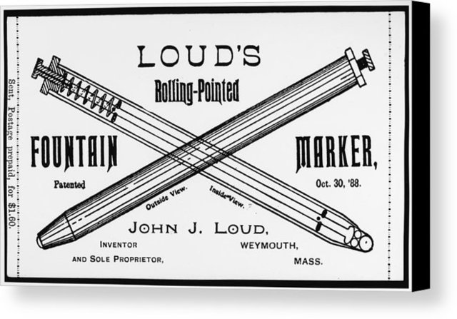 Ballpoint pen invented