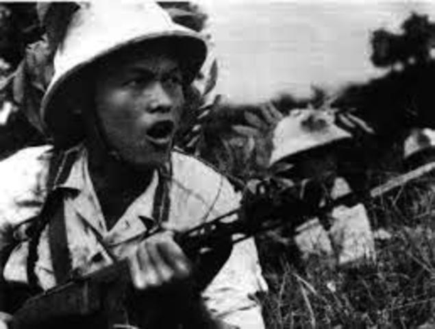 vietcong begin attacks on the diem government
