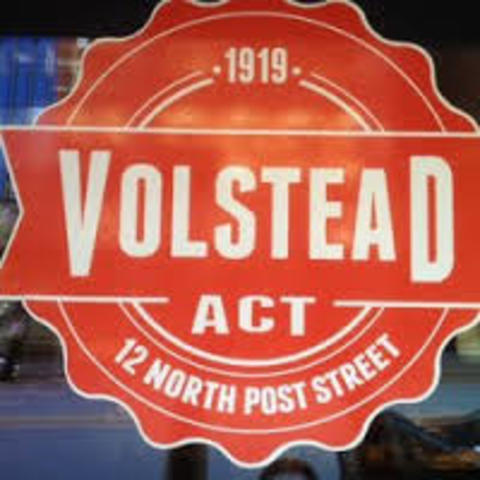 Volstead Act (National Prohibition Act of 1919)