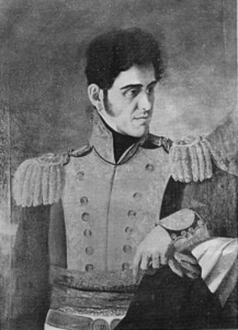 Antonio López de Santa Anna ocupa 11 veces la Presidencia de la República