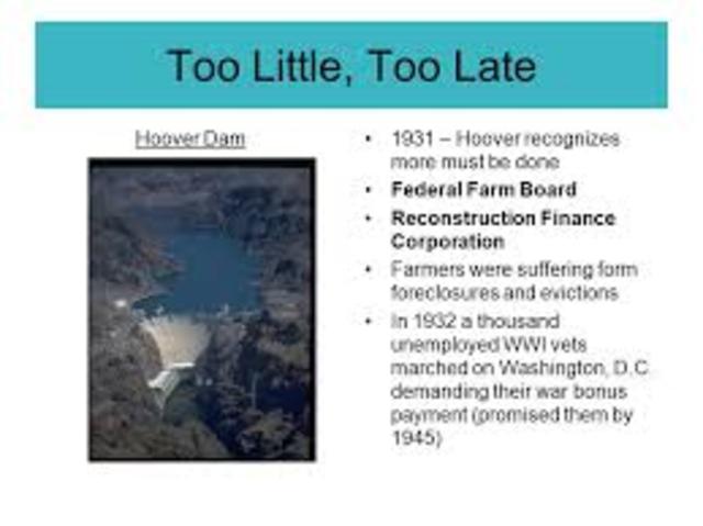 Hoover's Policy(Domestic Programs)