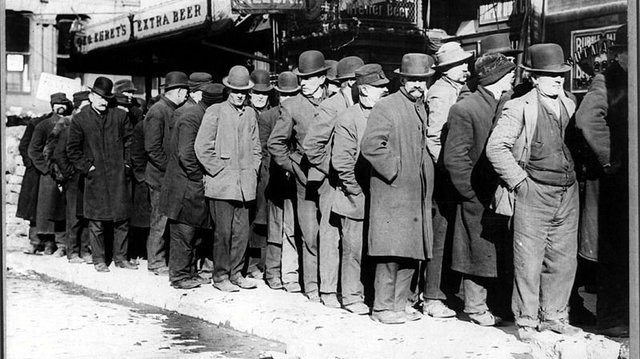 Peak of Great Depression