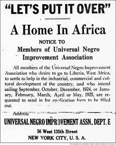 United Negro Improvement Association