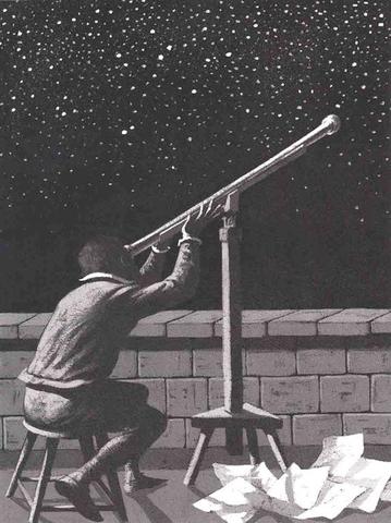 Galileo First Uses Telescope to look at the Sky
