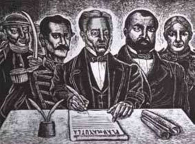 Proclamación del Plan de Ayutla