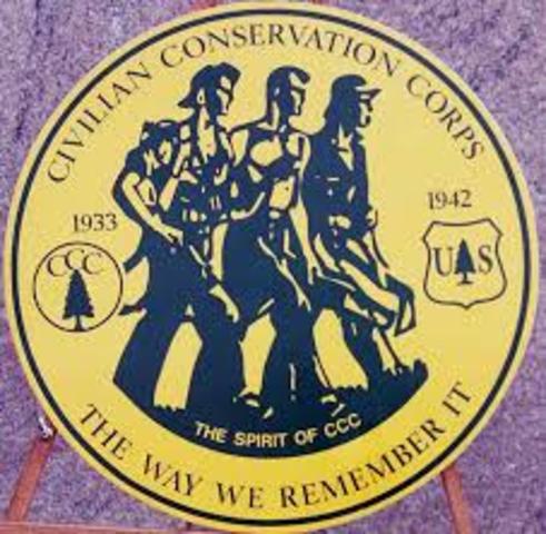 1933 Civilian Conservation Corps (CCC)