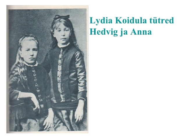 Lydia Koidula lapsed