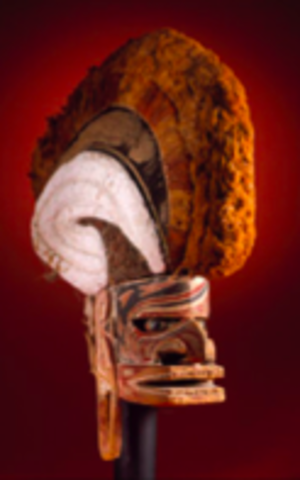 Malagan display and mask