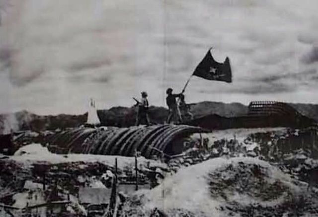 Dien Bien Phu is overrun by the Vietminh