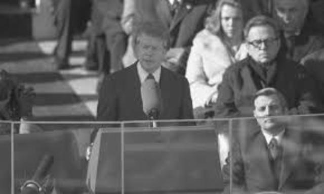 Jimmy Carter Inaugurated