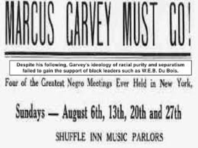 UNIA Movement Collapsed