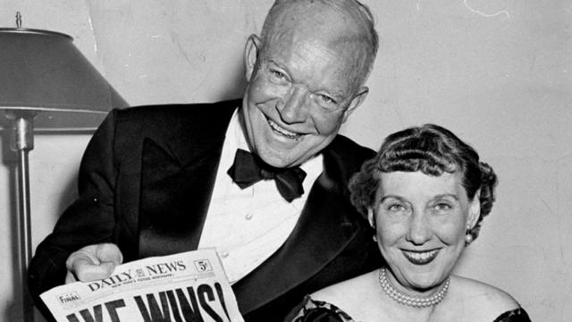 Dwight Eisenhower is elected