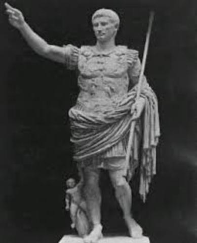 Roman Senate gives power to octavian