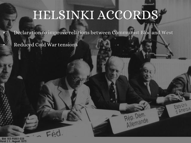 cold war: Helinski accords
