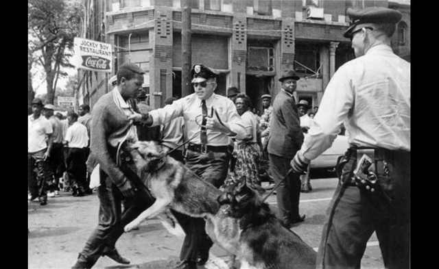 The Soweto Uprising in south africa protest the majority tyranny laws that prevented black students from getting education in their prefered language under Apartheid rules; some students killed by police