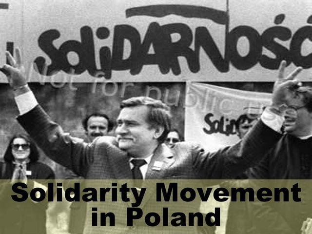 cold war: democracy movement in poland