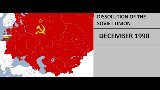cold war:soviet union ceases