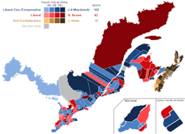 canada's first election