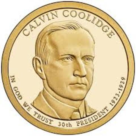 Calvin Coolidge presidency