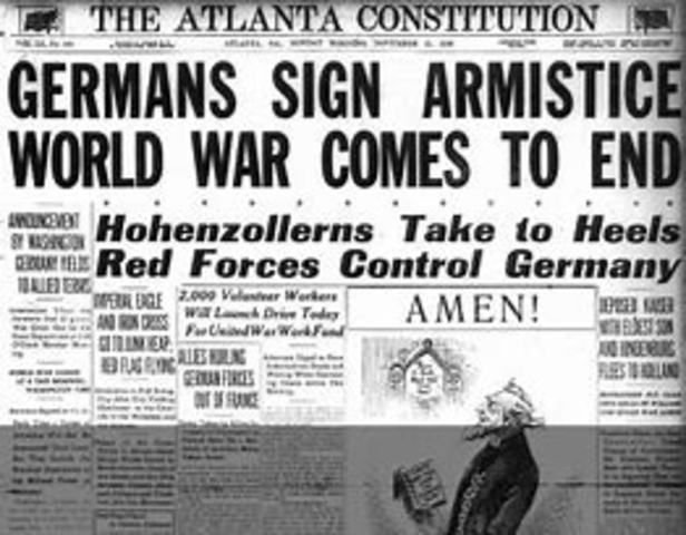German Leaders Armistice