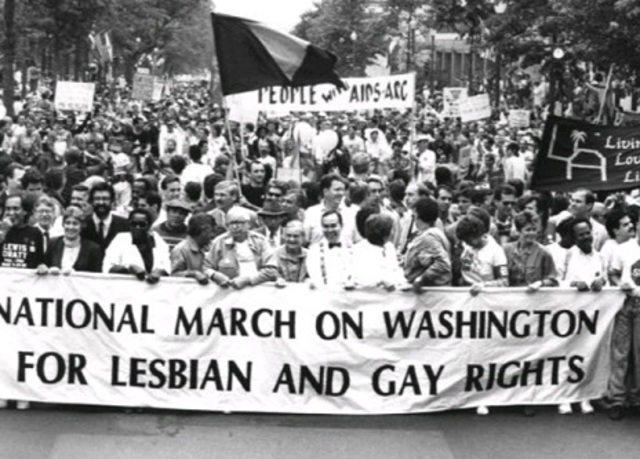 National march on Washington for lesbian and gay rights