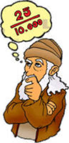 Uso generalizado de la línea fraccionaria (barra horizontal u oblícua).