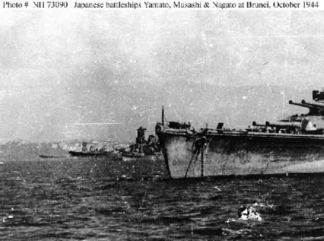 DERROTA DE LA FLOTA JAPONESA EN LEYTE.