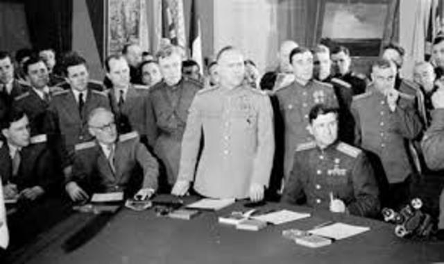 rendición incondicional de Alemania